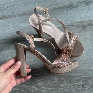 De Blossom Collection Rose Gold Heels